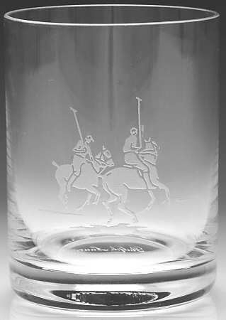 Polo Scene (No Safety Lip) Double Old Fashioned