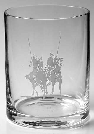 Polo Scene (No Safety Lip) Double Old Fashioned