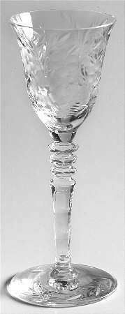 2010-2 (Gray Cut) Cordial Glass