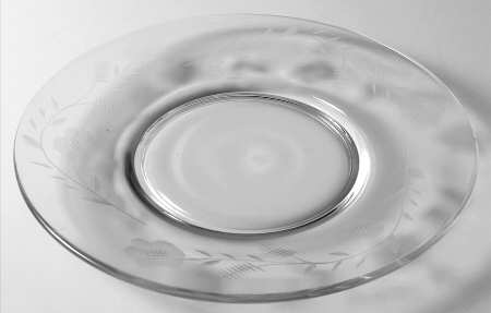 Blossoms Luncheon Plate