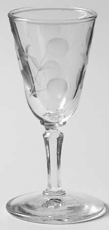 Carlton (Dots) Cordial Glass