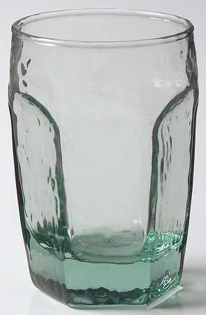 Chivalry Green Flat Juice Glass by Libbey Glass Company