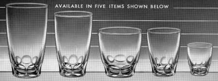 Coin Cut Highball Glass