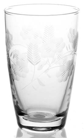 Crystal Garland Flat Tumbler