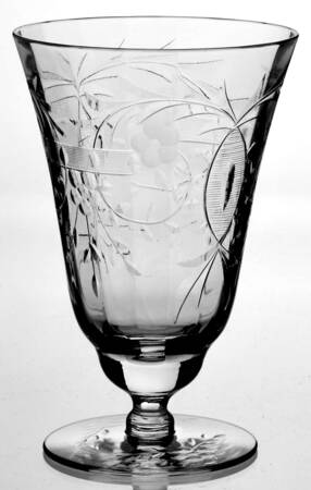 Diana 8 Oz Footed Tumbler by Libbey Glass Company