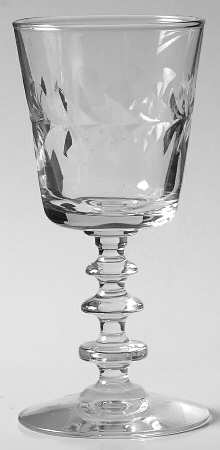 Empire Wreath (Safety Lip) Wine Glass