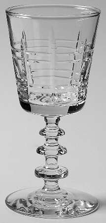 Garden Gate Wine Glass