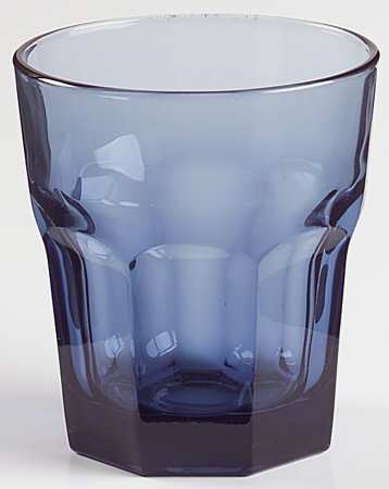 Gibraltar Dusky Blue On the Rocks Glass