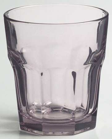 Gibraltar Plum (Light Purple) On the Rocks Glass