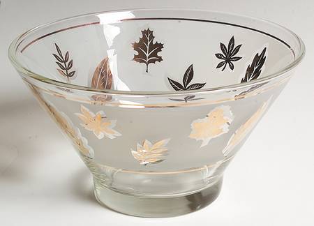 Golden Foliage Salad Bowl
