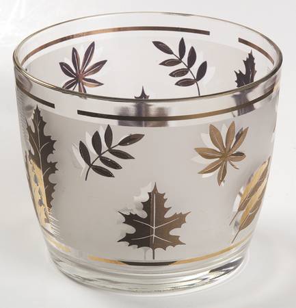 Golden Foliage Ice Bucket