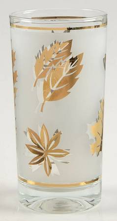 Golden Foliage 12 Oz Flat Tumbler