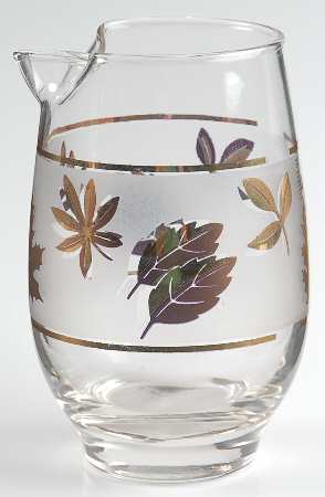 Golden Foliage 16 Oz Pitcher W/No Metal Handle