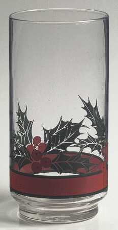 Holly & Berries 16 Oz Flat Tumbler