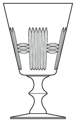 Jamestown Water Goblet