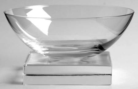 Knickerbocker Clear (Stem 3400, Square Base) Champagne/Tall Sherbet