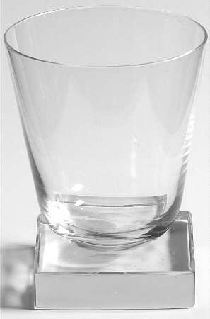 Knickerbocker Clear (Stem 3400, Square Base) Old Fashioned