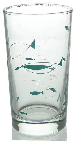 Mediterranean 10 Oz Flat Tumbler