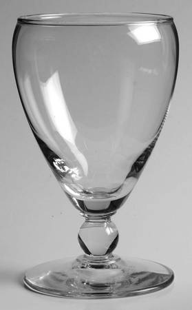 Knob Hill Clear Water Goblet