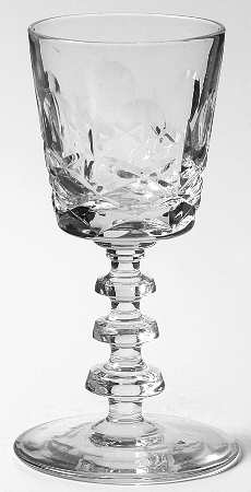 Olive & Cross (2002, Safety Lip) Wine Glass