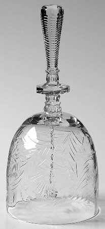 Paisley Bell Made From Goblet