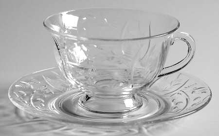 Rembrandt Footed Cup & Saucer Set