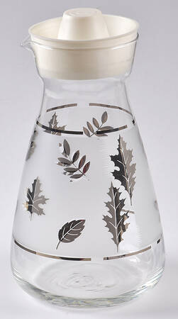 Silver Leaf Carafe & Lid
