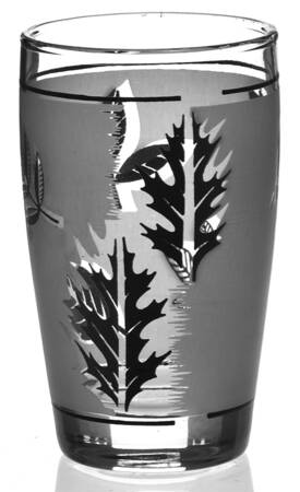Silver Leaf Flat Juice Glass