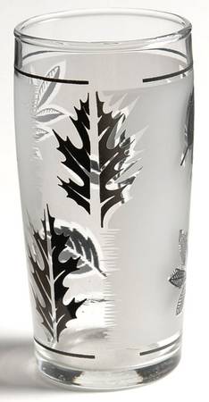 Silver Leaf 5 Oz Flat Tumbler