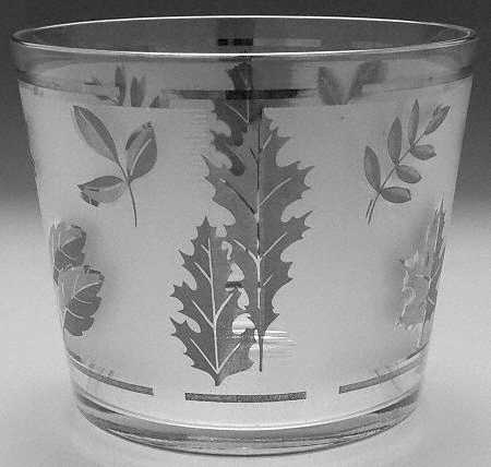 Silver Leaf Ice Bucket