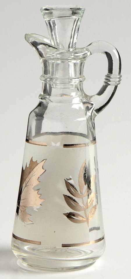 Silver Leaf Cruet & Stopper
