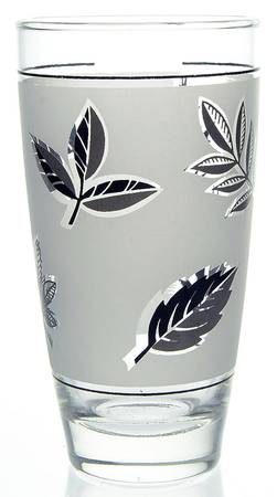 Silver Leaf 12 Oz Flat Tumbler
