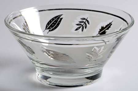 Silver Leaf Cereal Bowl