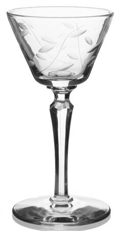 Windswept Wine Glass