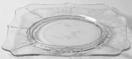 Wild Rose Square Plate