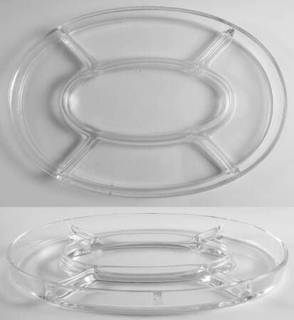 Michelangelo 16" Oval 5 Part Relish