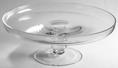 Michelangelo 11" Diameter Pedestal Cake Stand No Dome