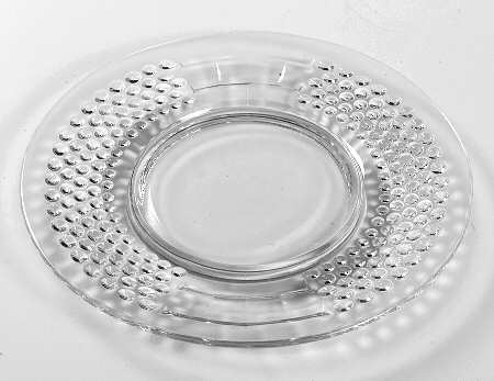 American Pioneer Clear Plate with Seat For Pitcher