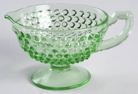 American Pioneer Green Mini Creamer