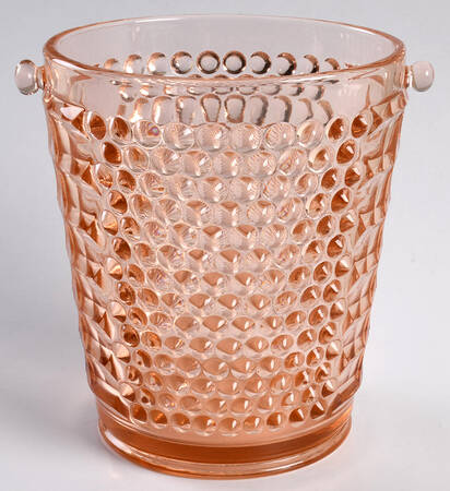 American Pioneer Pink Ice Bucket, No Detachable Handle