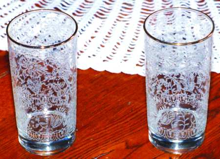 Lace Flat Tumbler