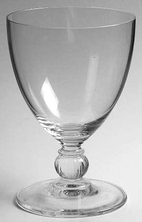 Bedazzle Clear Water Goblet