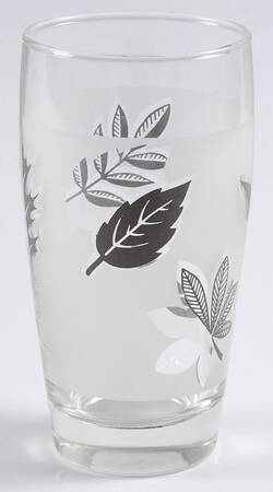 Silver Foliage  10 Oz Flat Tumbler