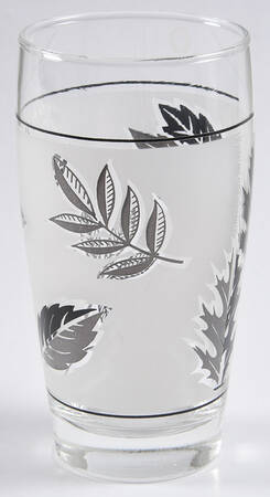 Silver Foliage  10 Oz Flat Tumbler