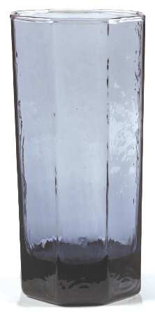 Facets Cobalt Cooler by Libbey Glass Company