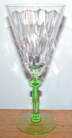 LGL2 Green Water Goblet