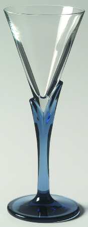 Florian Bleu Cordial Glass