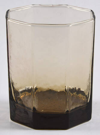 Facets Brown Double On the Rocks Glass