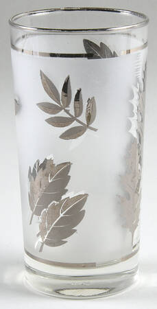 Silver Leaf 10 Oz Flat Tumbler