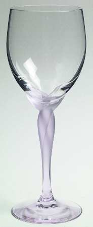 Spring Mist Pink Water Goblet